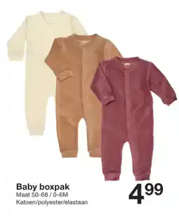 Zeeman Baby boxpak aanbieding