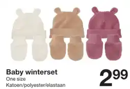 Zeeman Baby winterset aanbieding