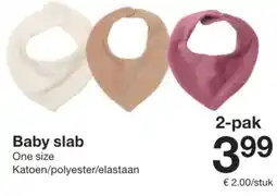Zeeman Baby slab One size aanbieding