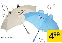 Zeeman Kinder paraplu aanbieding