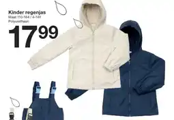 Zeeman Kinder regenjas aanbieding