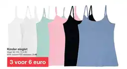 Zeeman Kinder singlet aanbieding