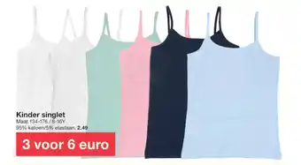 Zeeman Kinder singlet aanbieding