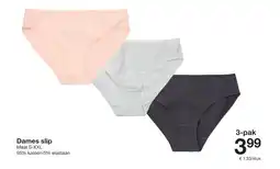 Zeeman Dames slip aanbieding