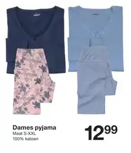 Zeeman Dames pyjama aanbieding