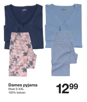 Zeeman Dames pyjama aanbieding
