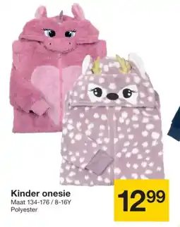 Zeeman Kinder onesie aanbieding