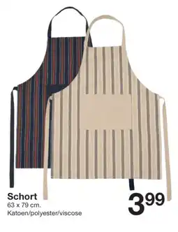 Zeeman Schort aanbieding