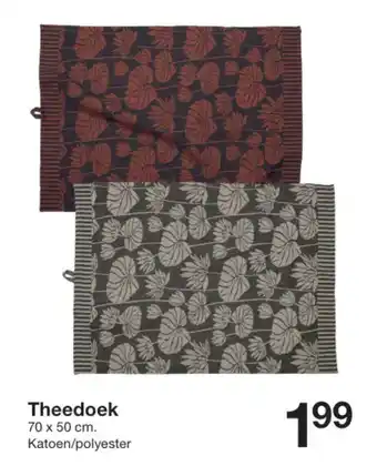 Zeeman Theedoek aanbieding