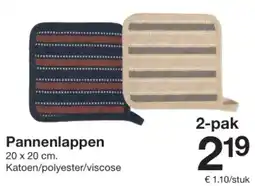 Zeeman Pannenlappen aanbieding