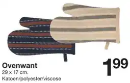 Zeeman Ovenwant aanbieding