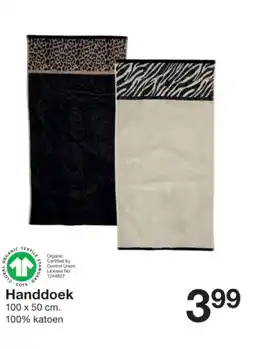 Zeeman Handdoek aanbieding