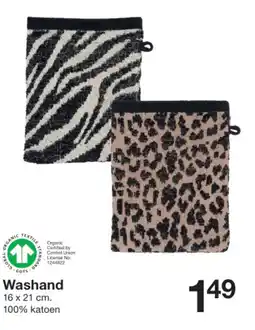 Zeeman Washand aanbieding