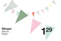 Zeeman Slinger aanbieding