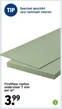 GAMMA Firstfloor Isoline ondervloer 7 mm aanbieding