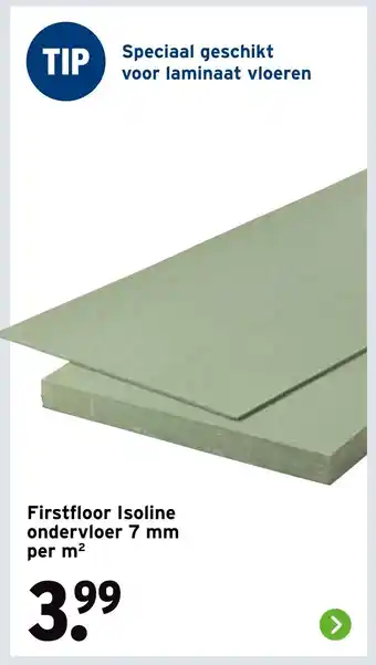 GAMMA Firstfloor Isoline ondervloer 7 mm aanbieding