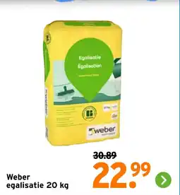 GAMMA Weber egalisatie aanbieding
