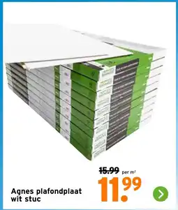 GAMMA Agnes plafondplaat wit stuc aanbieding