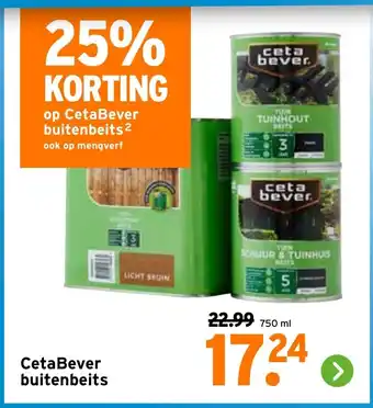 GAMMA CetaBever buitenbeits aanbieding