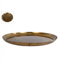 Marskramer Onderbord luca oud goud metaal 48x48x3cm aanbieding