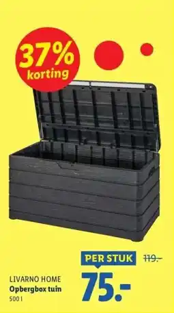 Lidl Opbergbox tuin aanbieding