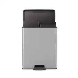 Marskramer Curver Pedaalemmer Decobin duo 26L/26L Zilver metallic aanbieding