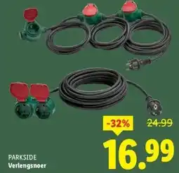 Lidl Verlengsnoer aanbieding