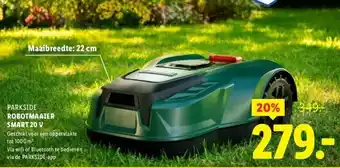 Lidl ROBOTMAAIER SMART 20 V aanbieding