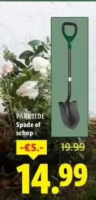 Lidl Spade of schop aanbieding