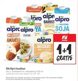 Jumbo Alle Alpro houdbaar aanbieding