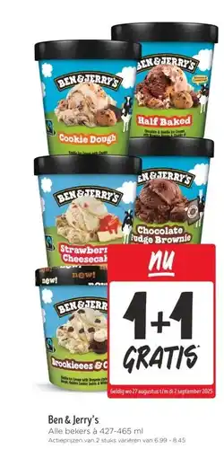 Jumbo Ben & Jerry's aanbieding