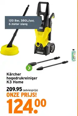 GAMMA Kärcher hogedrukreiniger K3 Home aanbieding