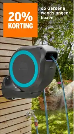 GAMMA Op Gardena wandslangen boxen aanbieding