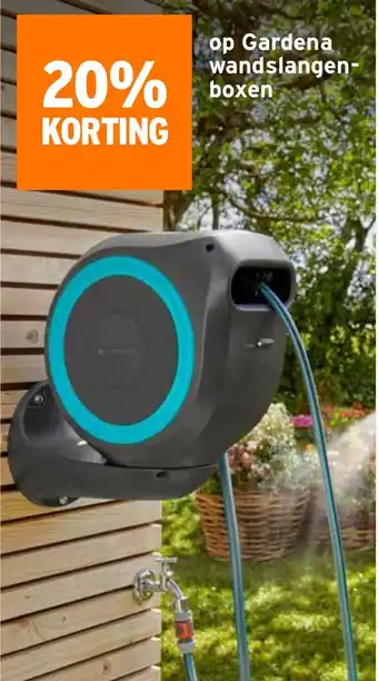 GAMMA Op Gardena wandslangen boxen aanbieding