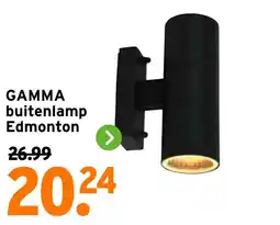 GAMMA GAMMA buitenlamp Edmonton aanbieding