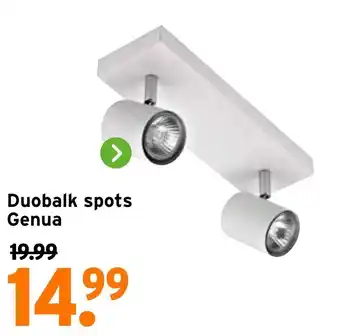 GAMMA Duobalk spots Genua aanbieding