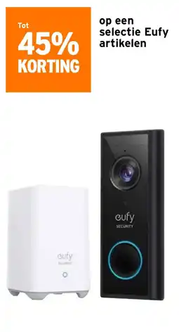 GAMMA Op een selectie eufy artikelen aanbieding
