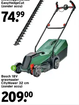 GAMMA Bosch 18V accuheggenschaar EasyHedgeCut aanbieding