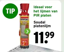 GAMMA Soudal platenlijm aanbieding