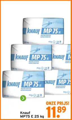 GAMMA Knauf MP75 E aanbieding