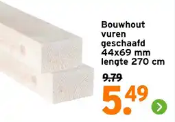 GAMMA Bouwhout vuren aanbieding