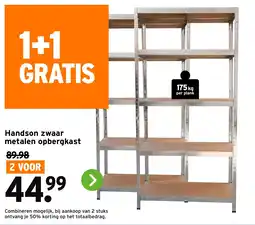 GAMMA Handson zwaar metalen opbergkast 89.98 aanbieding
