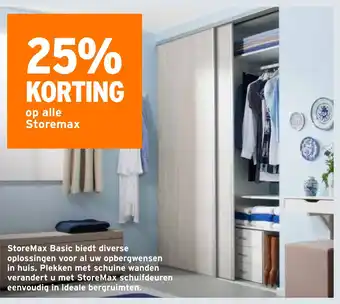 GAMMA Op alle Storemax aanbieding