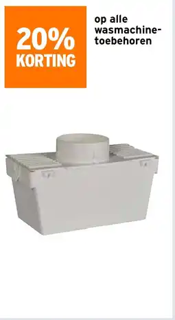 GAMMA Op alle wasmachine toebehoren aanbieding