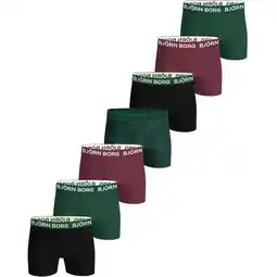 ANWB Björn Borg Heren 7-Pack Boxers Zwart XXL aanbieding
