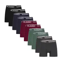 ANWB Mario Russo Heren 10-Pack Basic Boxers Meerkleurig XXL aanbieding