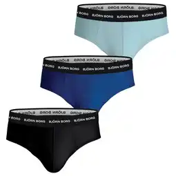 ANWB Björn Borg Heren 3-Pack Slips Meerkleurig XXL aanbieding
