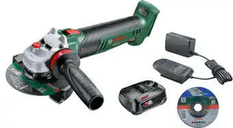 Coolblue Bosch AdvancedGrind 18V-80 2,5 Ah Accu Compleet Pakket aanbieding