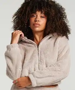 Hunkemoller Hunkemöller Top Fleece Grijs aanbieding