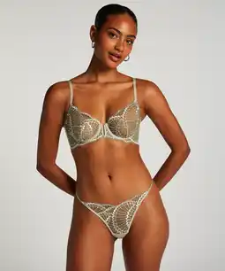 Hunkemoller Hunkemöller String Sali Groen aanbieding